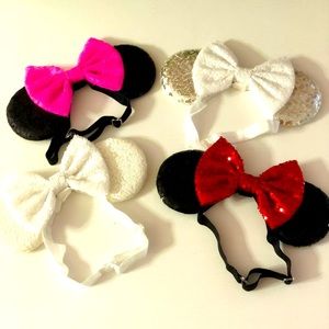SOLD ON OTHER PLATFORM | Adjustable Elastic Strap Minnie Mouse Ears Headband